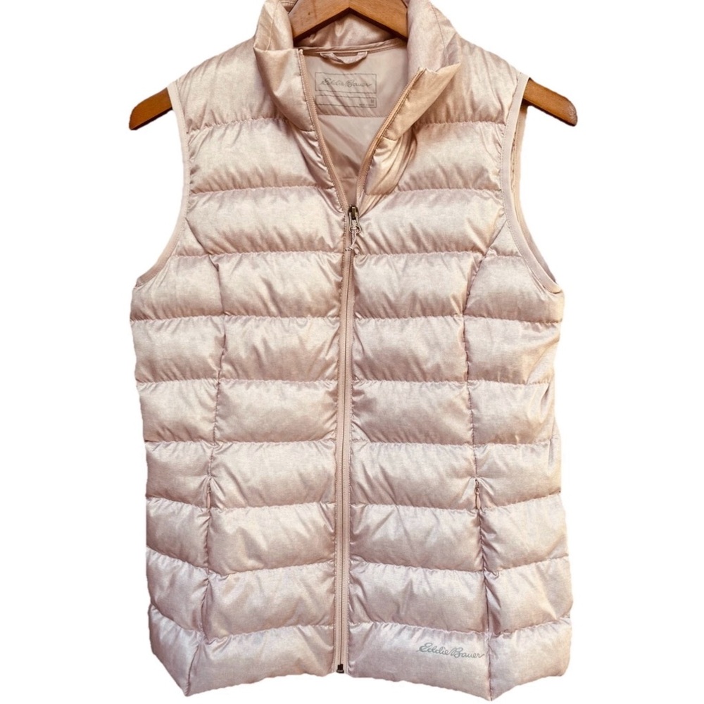 Eddie Bauer Down Vest Women’s Medium CirrusLite EB650 Zip NWT